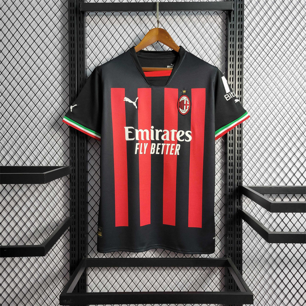 22-23 AC Milan Home Jersey - Fans Version